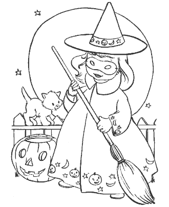 halloween coloring pages