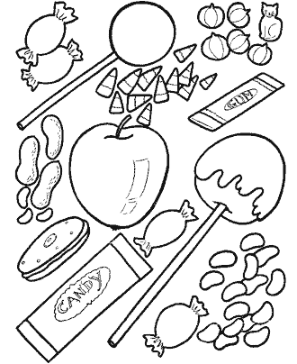 halloween coloring page