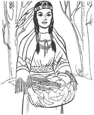 thanksgiving coloring pages