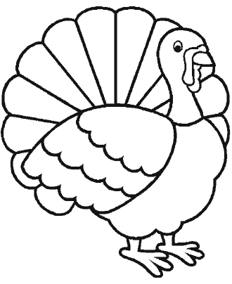 thanksgiving coloring page