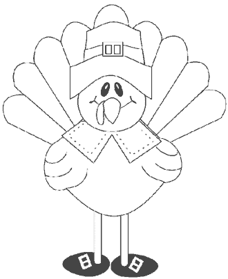 turkey coloring page