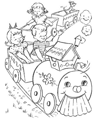 car coloring page