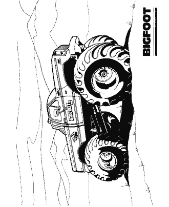 truck coloring page