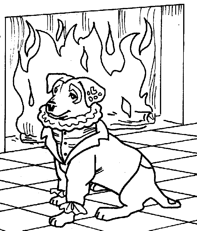 wishbone coloring pages